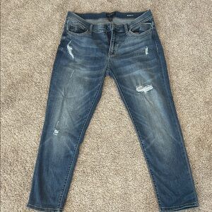 Judy Blue Women’s Relaxed Fit Distressed Denim